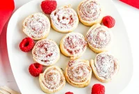Raspberry Pinwheel Cookies: Jam-Filled Swirls for Parties