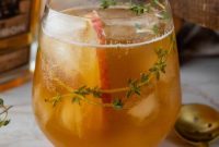 Spiced Bourbon Apple Cider Cocktail Recipe for Fall Nights