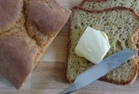 Crunchy White Flaxseed Bread Loaf Recipe