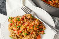 Tex-Mex Beef and Rice Skillet Recipe for Weeknight Dinners