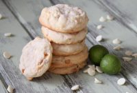 Key Lime Cookies with White Chocolate and Macadamia Nuts