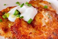 Loaded Mashed Potato Cakes: Cheesy Bacon Potato Patties Recipe