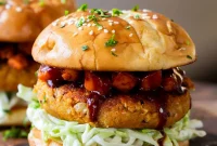 Peanut, Carrot & White Bean Burgers: Flavorful Veggie Patties