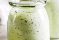 Creamy Avocado Ranch Dressing Recipe — Smooth, Tangy & Fresh