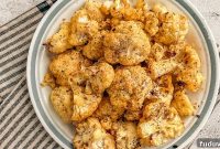 Roasted Malaysian Cauliflower with Spicy Coconut Glaze