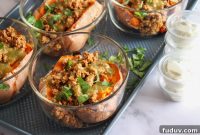 Roasted Sweet Potato Bowls with Quinoa, Black Beans & Avocado