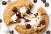 Chewy Chocolate Chip and Gooey Marshmallow Cookies