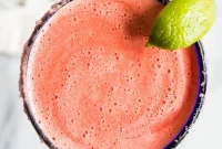 Frozen Watermelon Margarita Recipe for Summer Parties