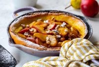 Spiced Pear and Walnut Dutch Baby Pancake Recipe