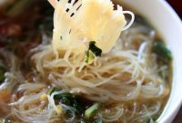 Comforting Asian Chicken Noodle Soup with Ginger and Soy