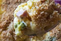 Cheesy Ham and Broccoli Pasta Bake — Weeknight Dinner Idea