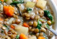 Hearty Lentil and Potato Stew Recipe for Cozy Dinners