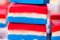 No-Bake Patriotic Fudge Recipe for Red, White & Blue Celebrations