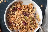 Vegan Pumpkin Spice Granola Recipe for Fall Breakfasts