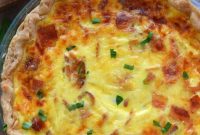 Gluten-Free Ham & Cheese Quiche Recipe for Brunch