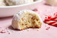 Peppermint Snowball Cookies Recipe — Minty Holiday Treat