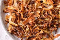 Crispy Vegan Gluten-Free Fried Onions for Topping & Snacking