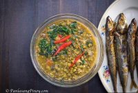 Spicy Munggo with Smoked Fish (Tinapa) Recipe