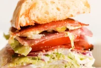 TikTok Viral Italian Grinder Salad Sandwich Recipe