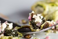 Spinach-Feta Zucchini Rolls: Stuffed Courgette Bundles Recipe