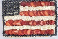 Patriotic Fruit Pizza for 4th of July Celebrations