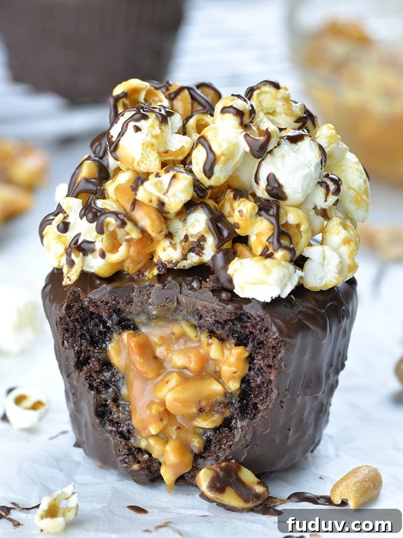 Bitten Super Bowl Cupcake.