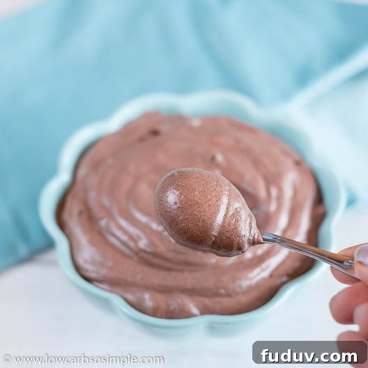 Keto Chocolate Cheesecake "Fat Bomb" Mousse | Low-Carb, So Simple
