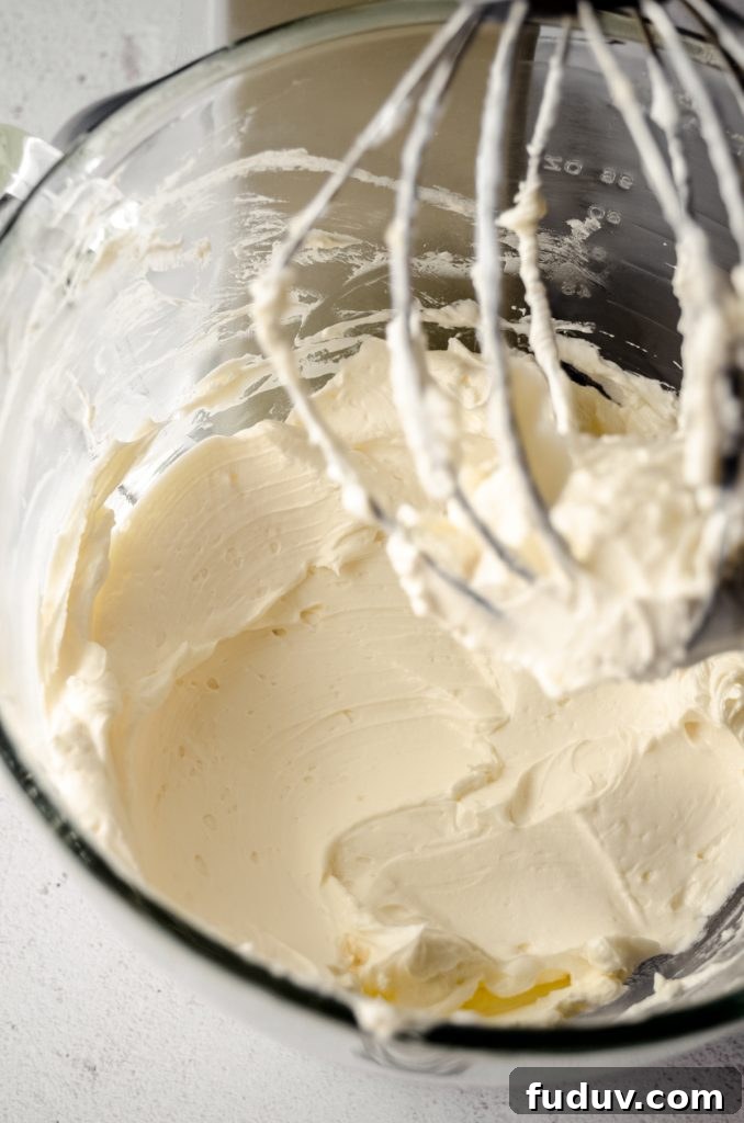 Swiss meringue buttercream in a mixer