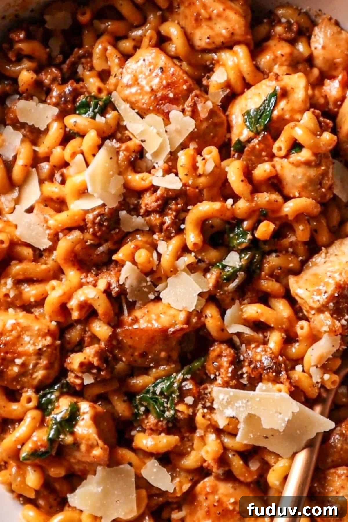 chicken and chorizo pasta