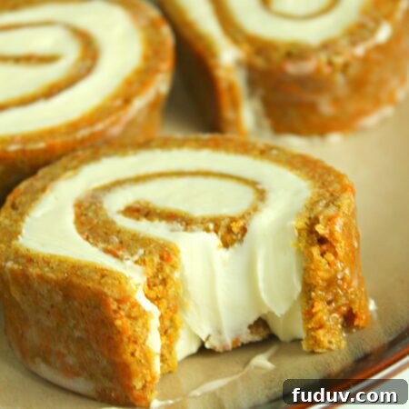 Carrot Cake Roll
