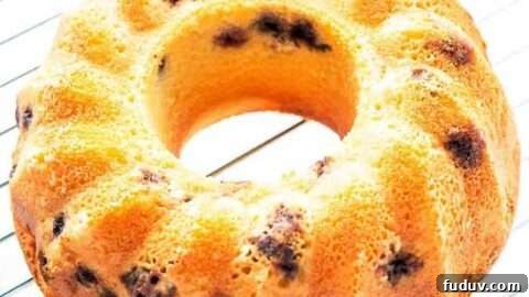 Blueberry Pound Cake