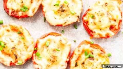 Roasted Tomatoes With Cheese