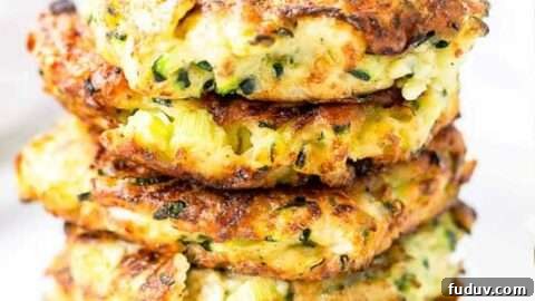 Zucchini Feta Fritters