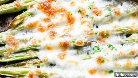 Cheesy Garlic Green Beans
