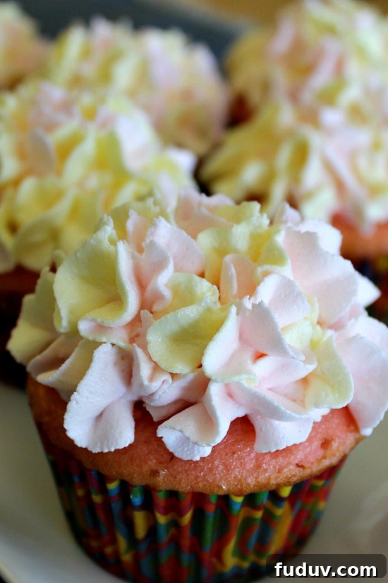 Strawberry Lemonade Cupcakes