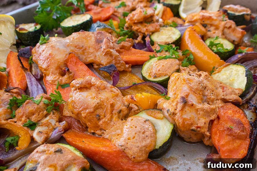 sheet pan cajun chicken