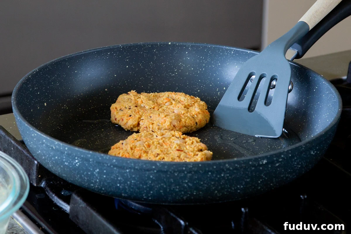 Peanut, Carrot & White Bean Burgers: Flavorful Veggie Patties 10 img 16846 12