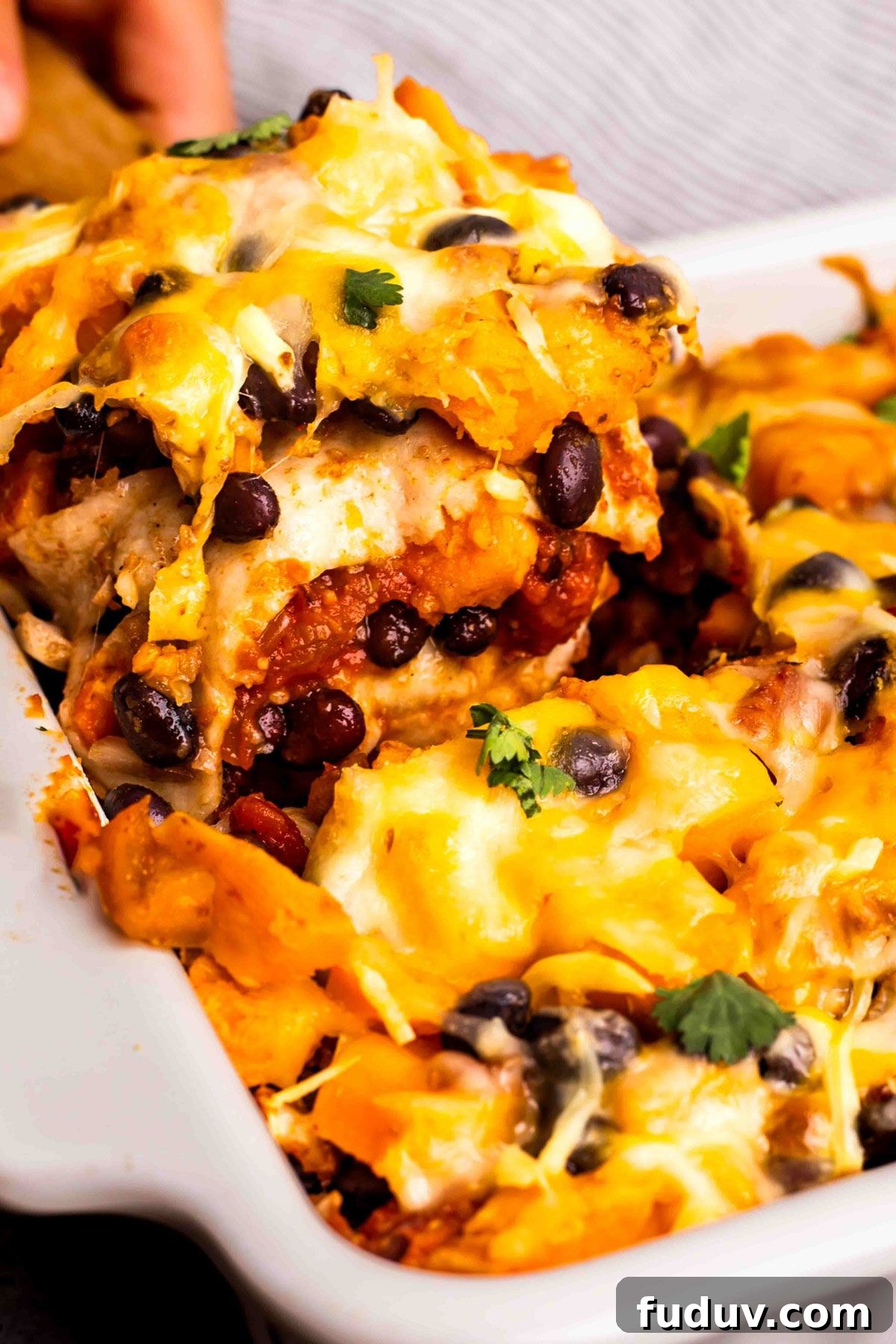 Sweet Potato Black Bean Casserole