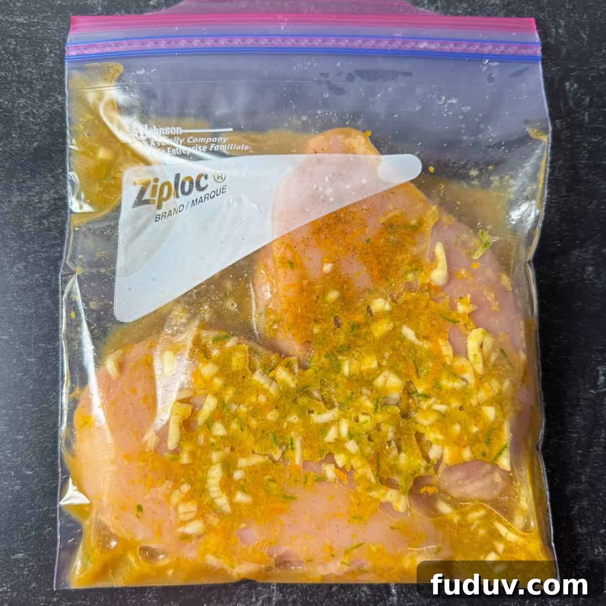 marinating chicken