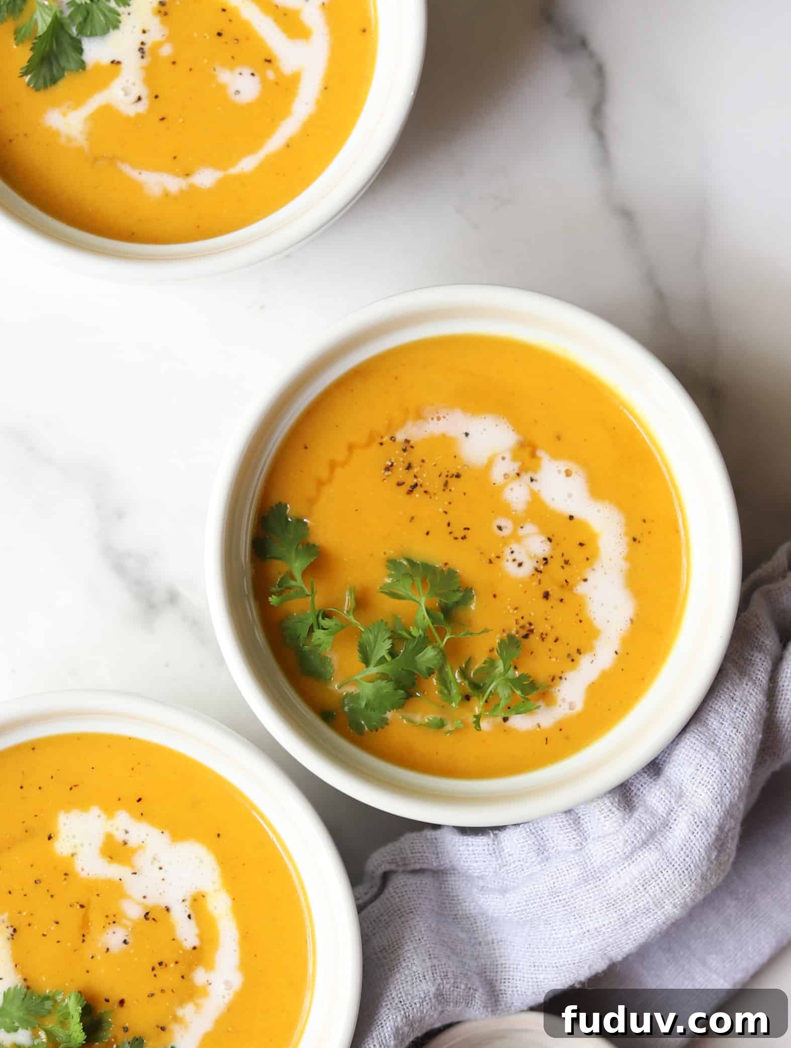 curry coconut cauliflower soup