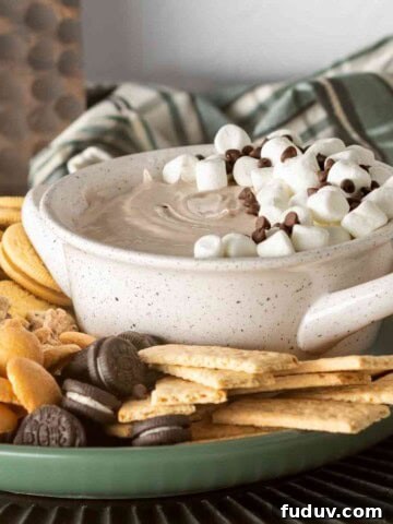 Hot Cocoa Dip featured image.