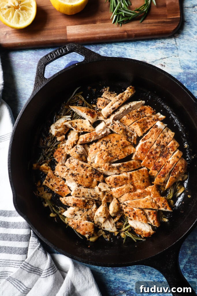 Cast iron skillet on stove