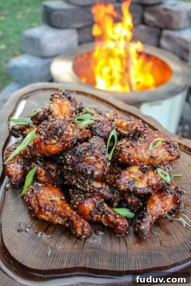 platter filled with honey chili oil chicken wings