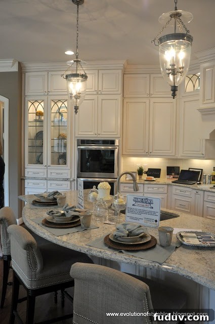 25+ Stunning All-White Kitchen Designs for Timeless Style 14 Home-a-rama 2013 | 25+ Dreamy White Kitchens