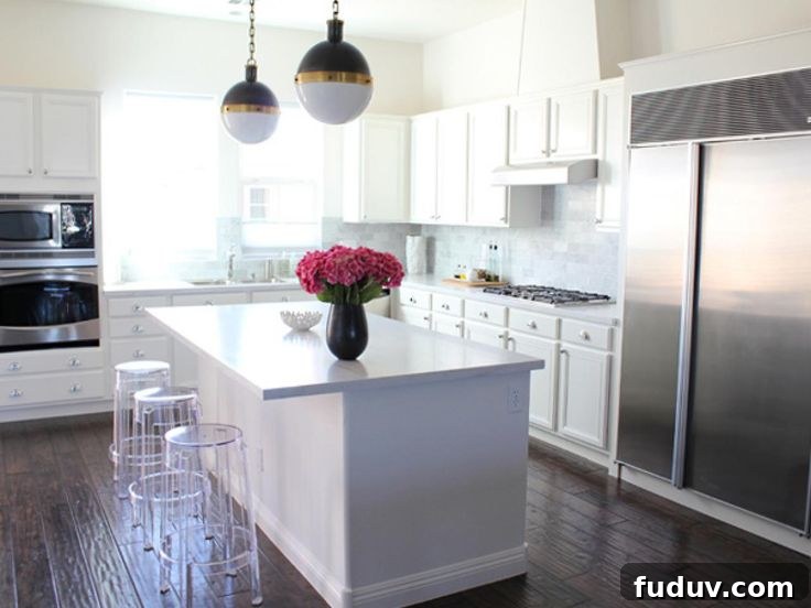 25+ Stunning All-White Kitchen Designs for Timeless Style 16 Glam on a Budget | 25+ Dreamy White Kitchens