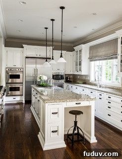 25+ Stunning All-White Kitchen Designs for Timeless Style 19 Newport Beach - 25+ Dreamy White Kitchens