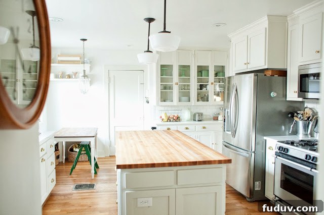25+ Stunning All-White Kitchen Designs for Timeless Style 3 kitchen renovation before and after | 25+ Dreamy White Kitchens