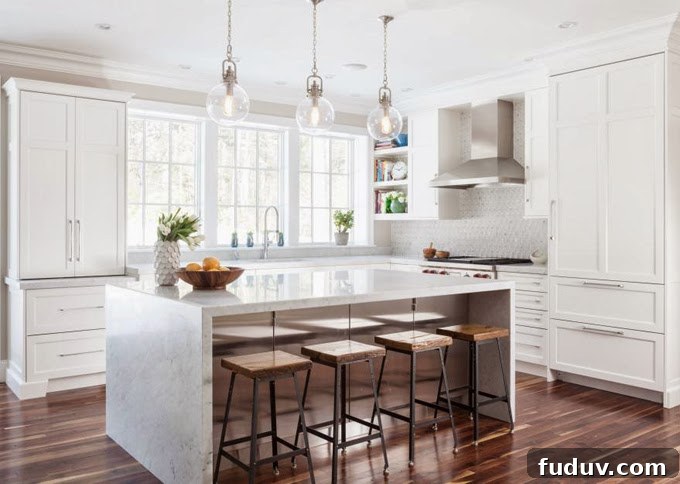 25+ Stunning All-White Kitchen Designs for Timeless Style 4 Threshold Goods and Design | 25+ Dreamy White Kitchens