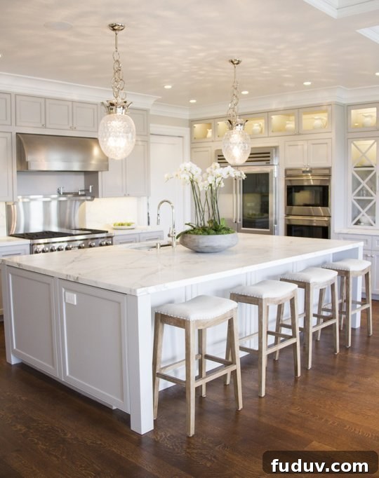 25+ Stunning All-White Kitchen Designs for Timeless Style 6 Cow Hollow Home Gets a Pro Makeover | 25+ Dreamy White Kitchens