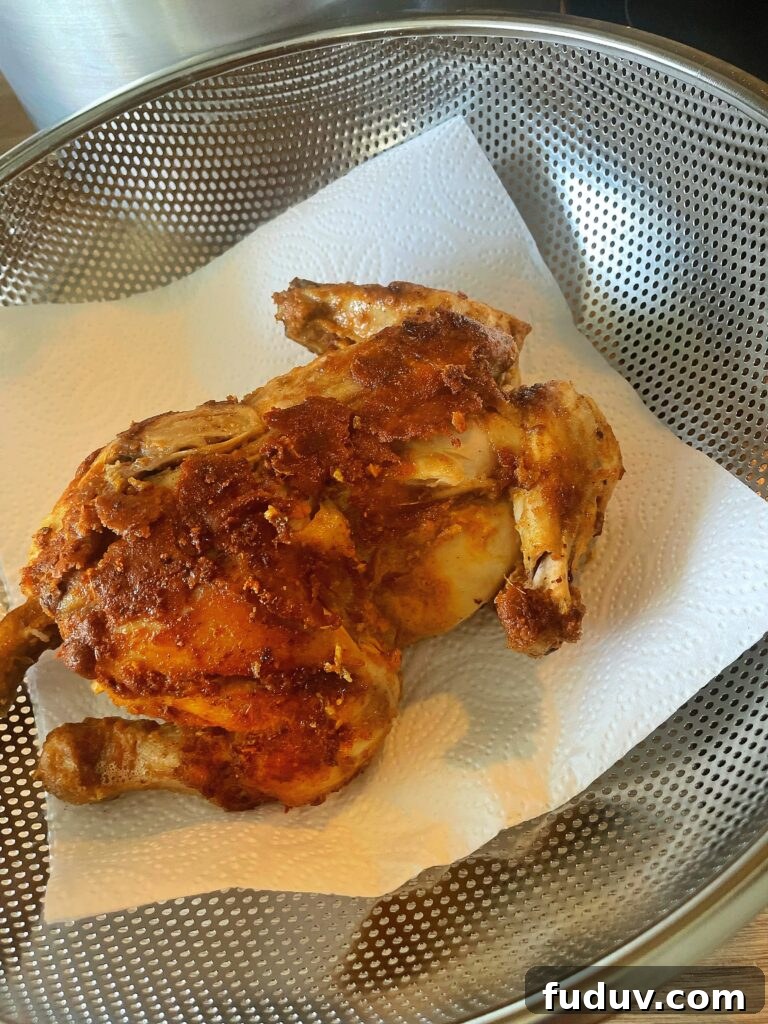 Lahori Chargha Recipe: Crispy Spiced Whole Chicken Guide 6 Lahori Chargha Recipe | Fatima Cooks